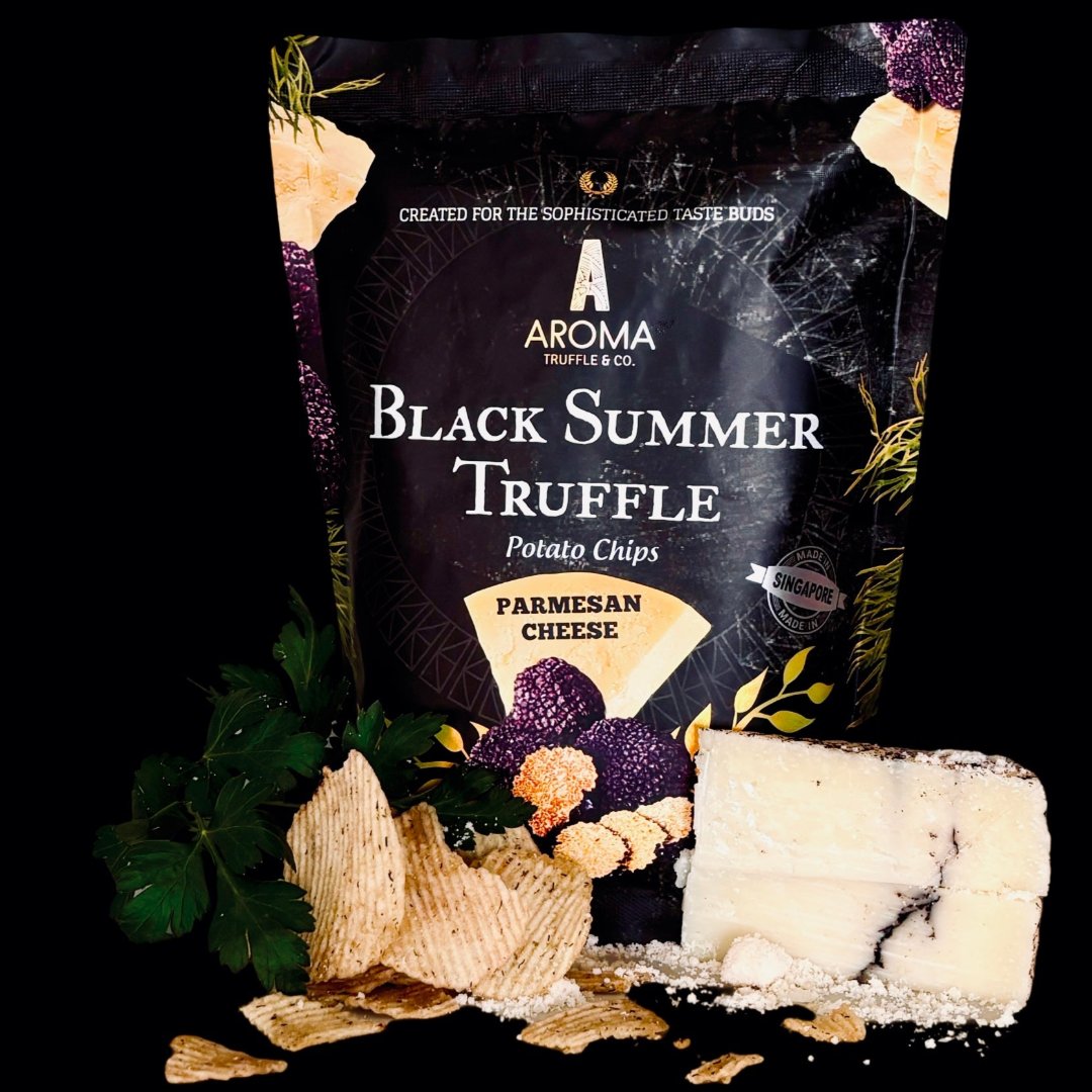 Aroma Truffle Chips Parmesan Cheese 100g Truffles Ridged Potato Chips Australia